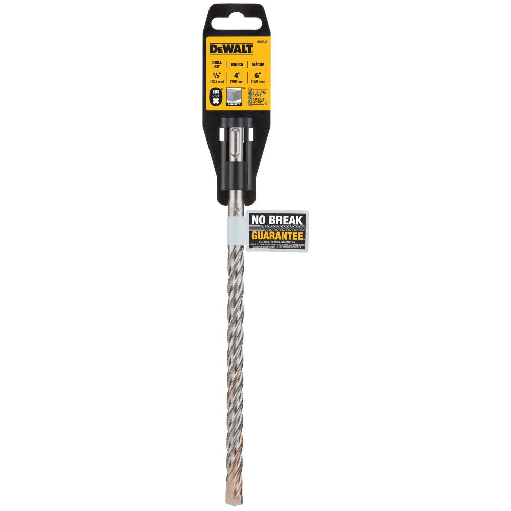 DeWalt DW5437 1/2 x 4 x 6 SDS - 2C
