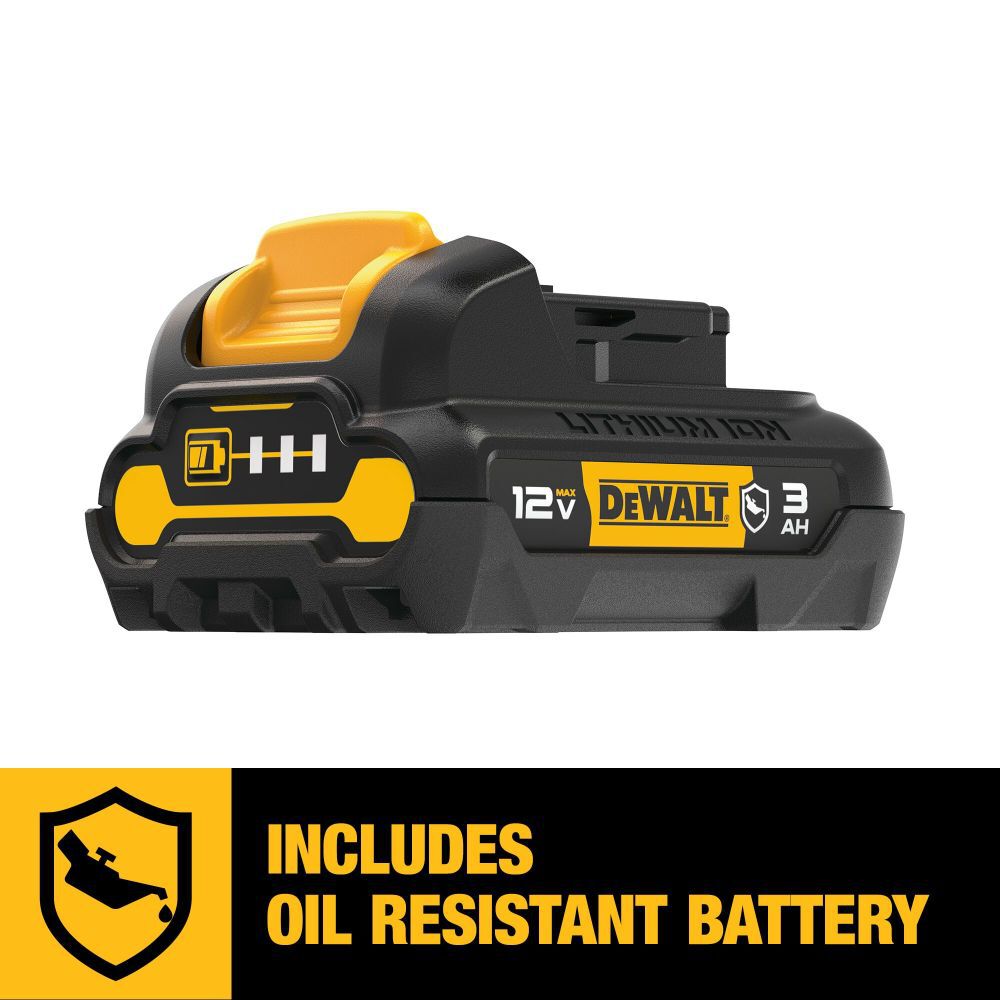 DeWalt DCF503GG1 12V 3/8IN BL COMPACT RATCHET KIT