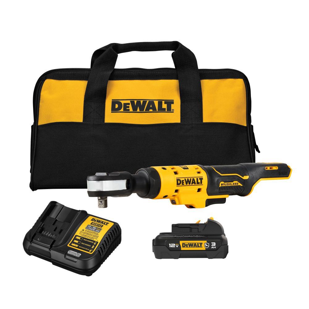 DeWalt DCF503GG1 12V 3/8IN BL COMPACT RATCHET KIT