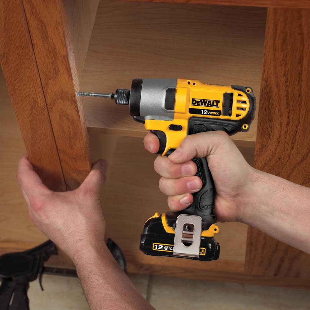 DeWalt DCK211S2 12V MAX Li-LON DRILL / IMPACT COMBO KIT