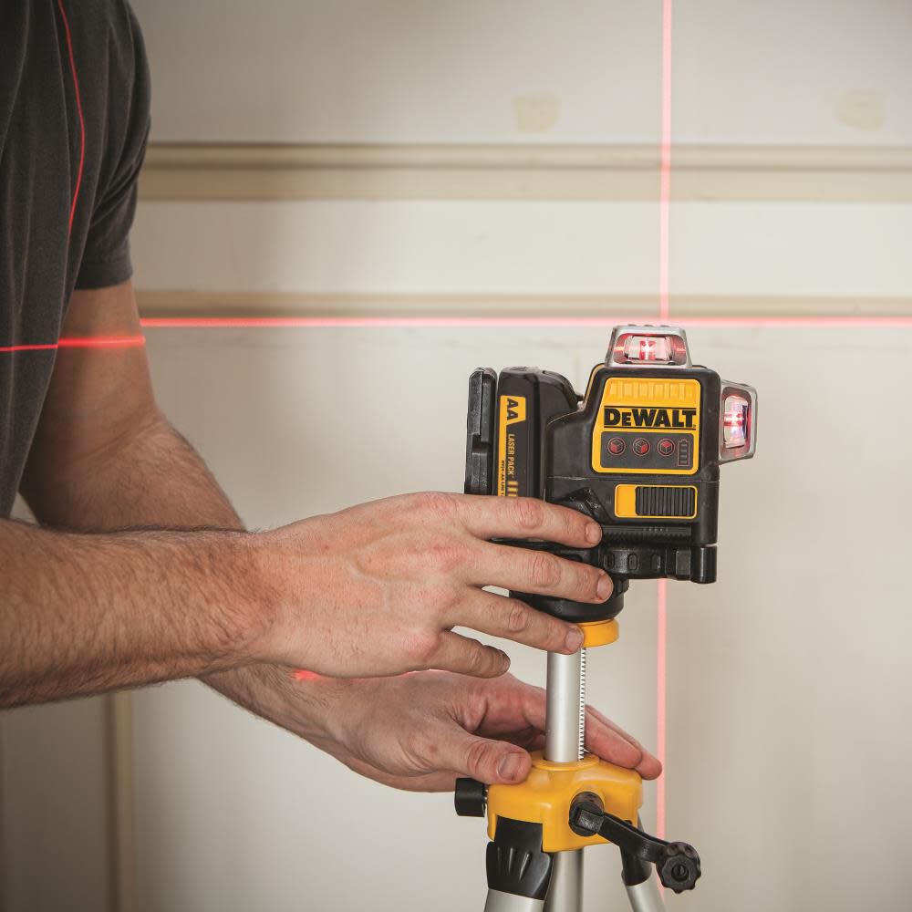 DeWalt DW089LR DEWALT RED 12V 3 X 360