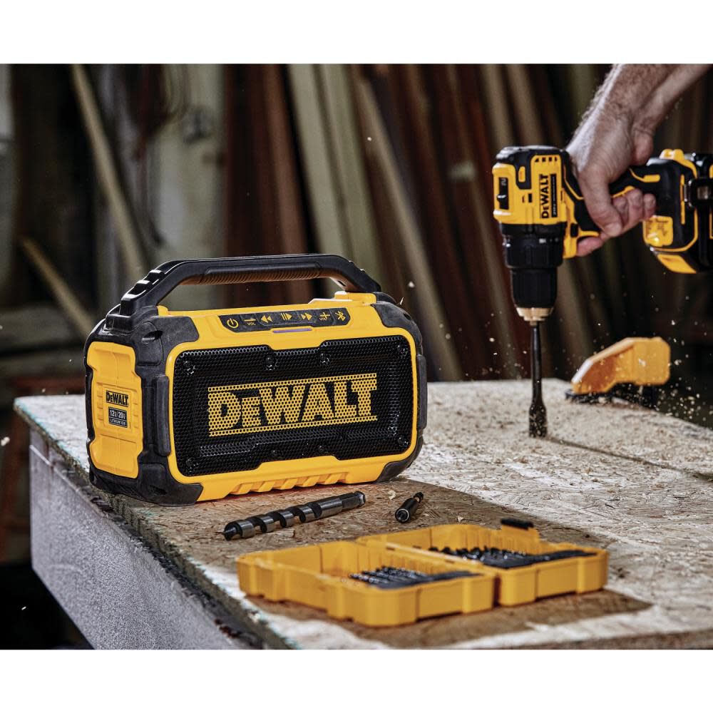 DeWalt DCR010 12V/20V Max Worksite Bluetooth Speaker