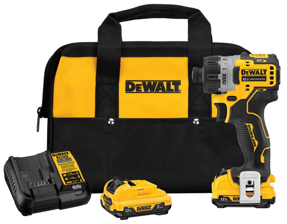 DeWalt DCF601F2 12V MAX BRUSHLESS SCREWDRIVER KIT