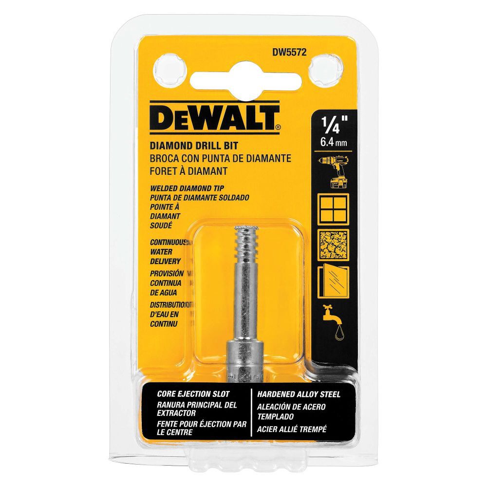 DeWalt DW5572 1/4IN DIAMOND DRILL BIT