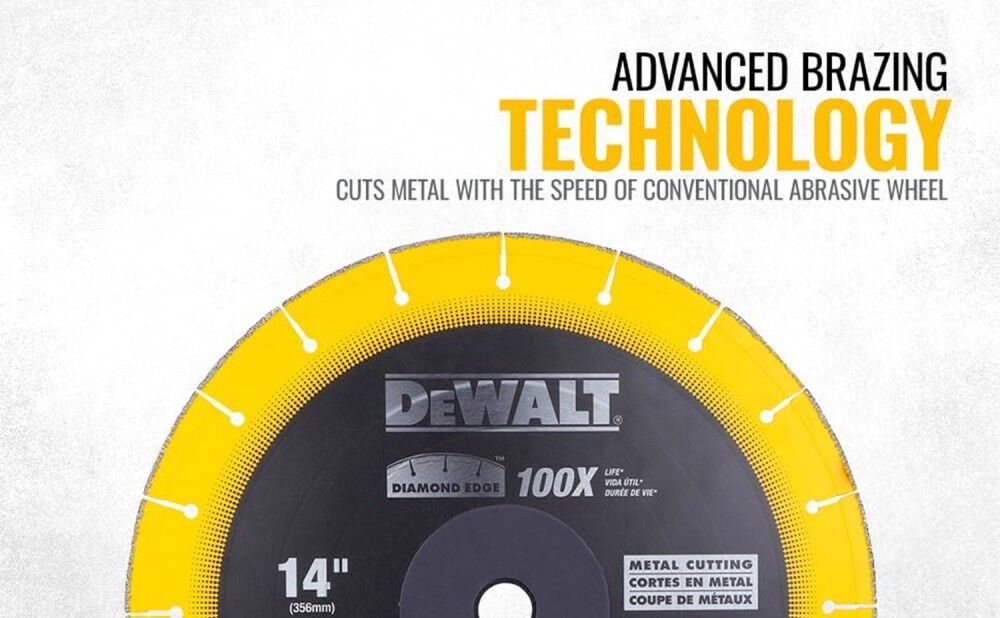 DeWalt DW8500 14INX7/64INX1IN DIAMOND CHOP SAW BLADE