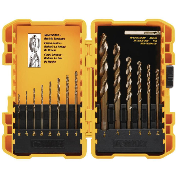DeWalt DW1169 14PC GOLD FERROUS PILOT POINT SET