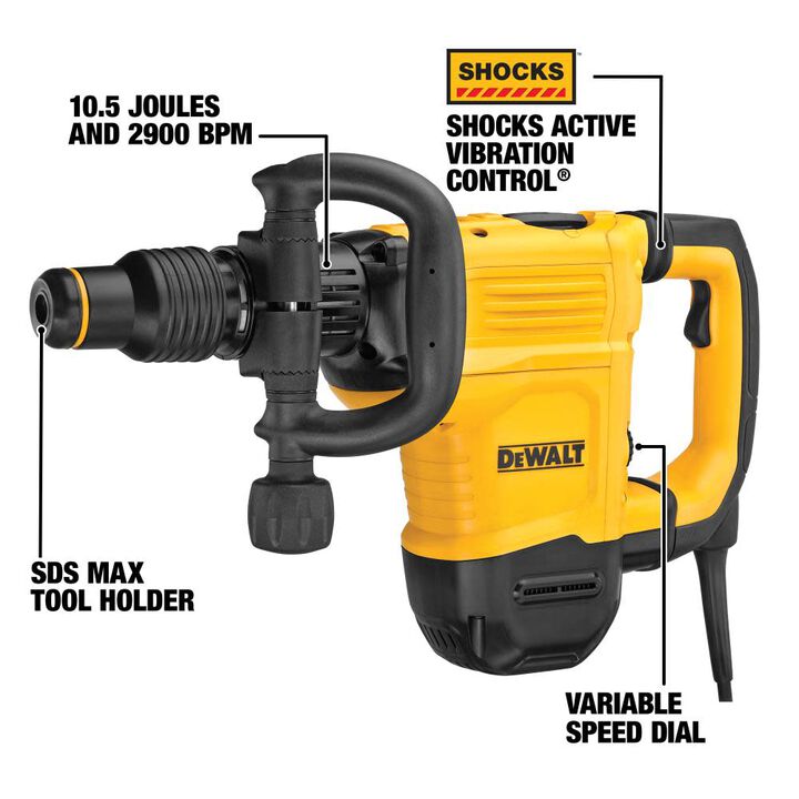 DeWalt D25832K 16LB SDS MAX CHIPPING HAMMER