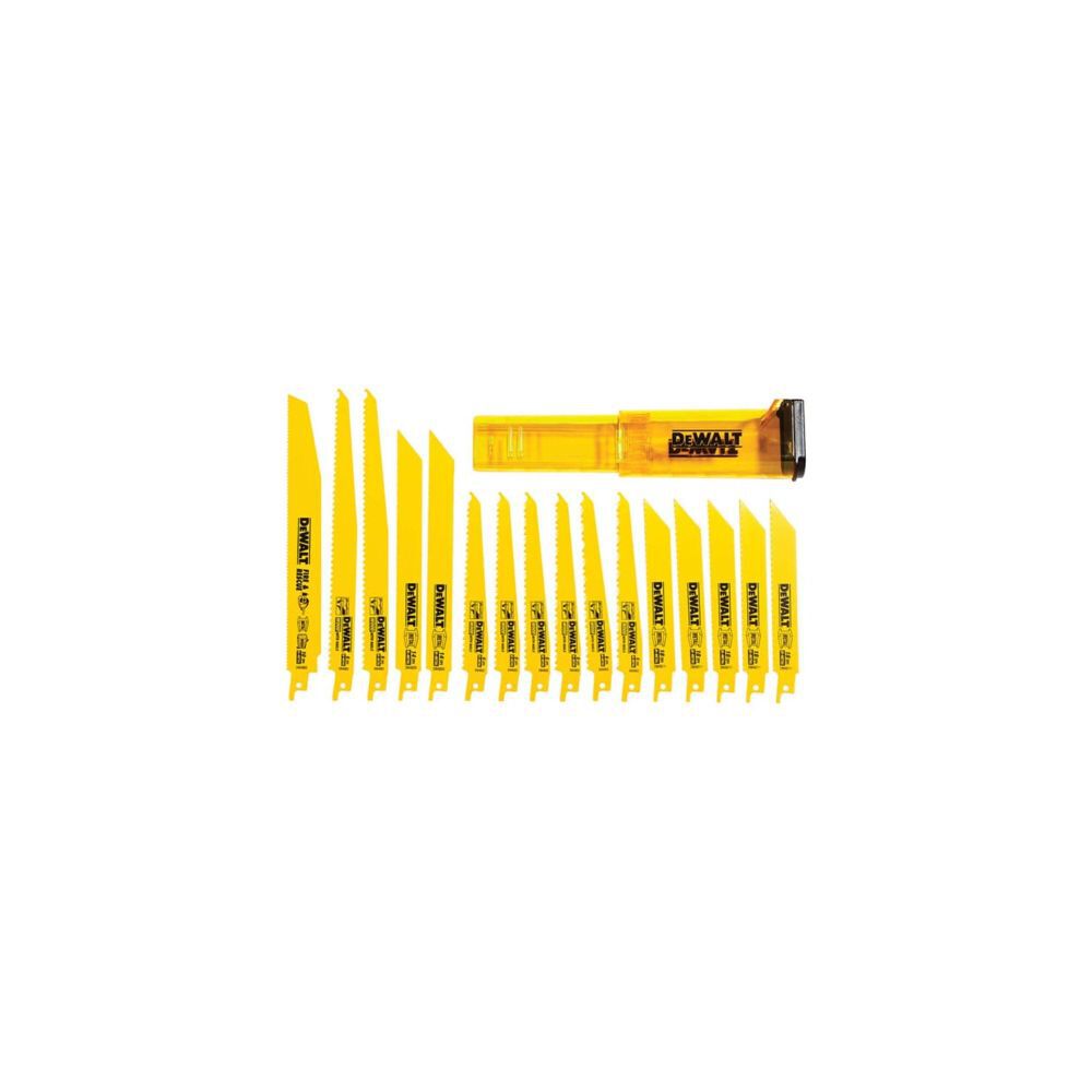 DeWalt DW4899 16PC RECIP BLADE KIT W/CASE