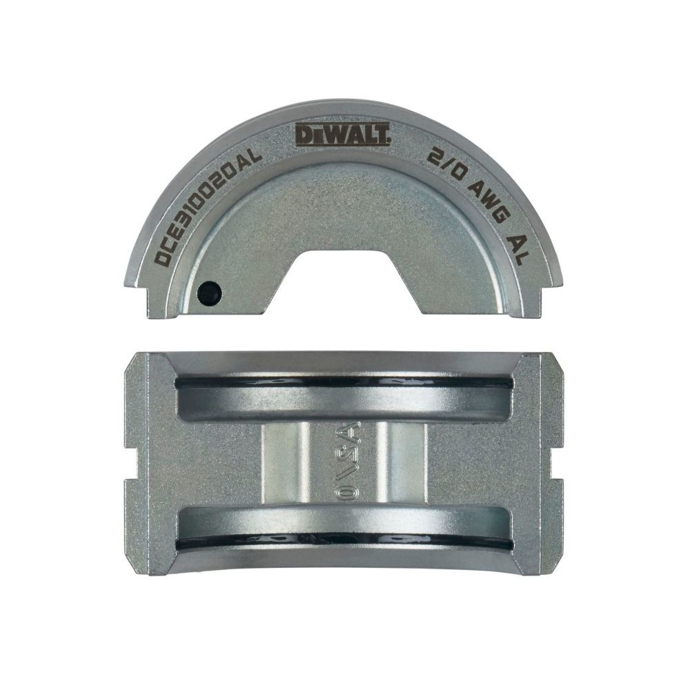 DeWalt DCE310020AL 2/0 ALUMINUM U-DIE SET