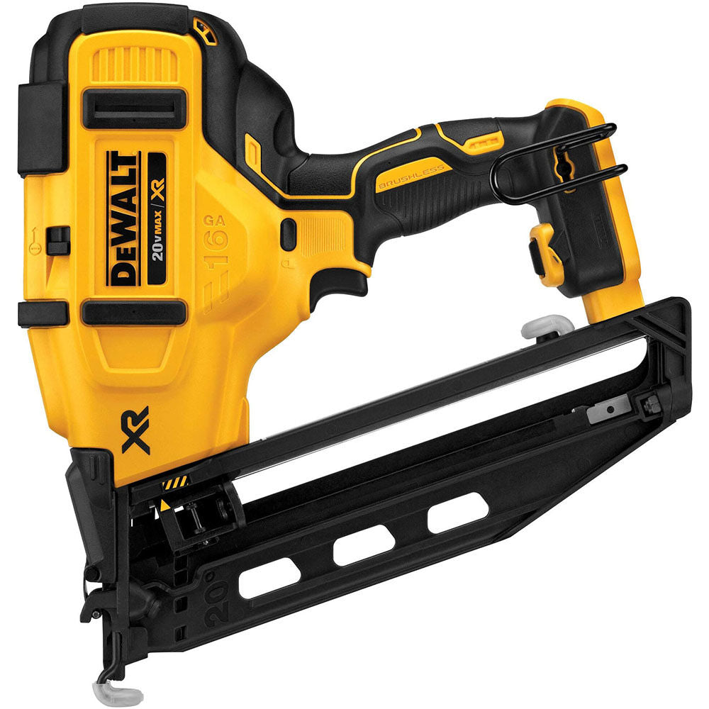 DeWalt DCN660B 20V MAX 16GA ANGLED FINISH NAILER BARE