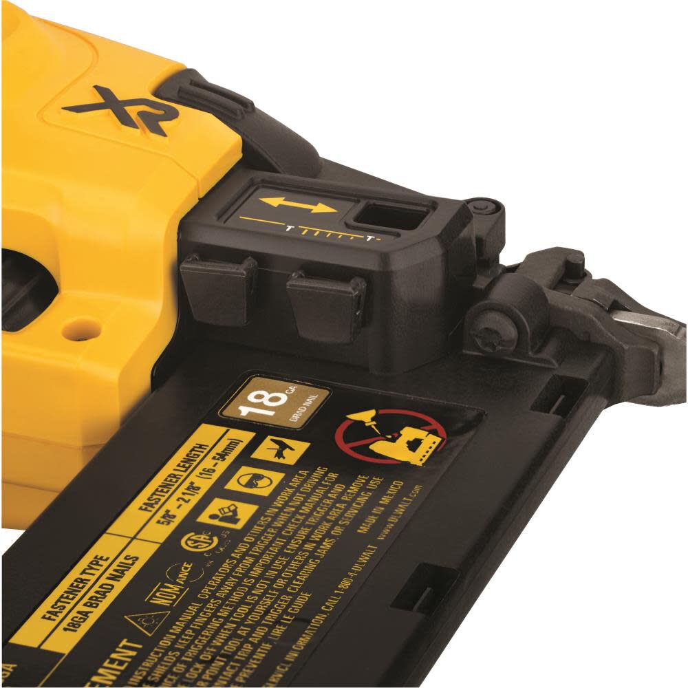 DeWalt DCN680D1 20V MAX 18GA BRAD NAILER KIT