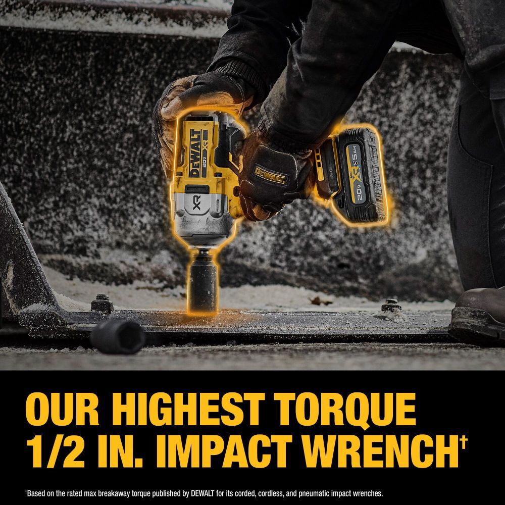 DeWalt DCF961GH1 20V 1/2 HIGH TORQUE IW W/ 5AH POWERSTACK