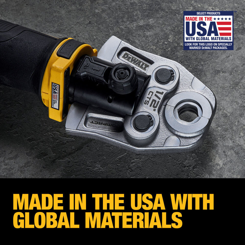 DeWalt DCE210D2K 20V COMPACT PRESS TOOL W/ JAWS