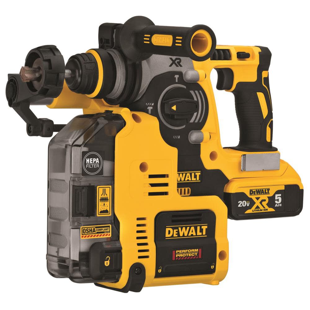 DeWalt DCH273P2DHO 1IN SDS HAMMER KIT W/DUST COLLECTION