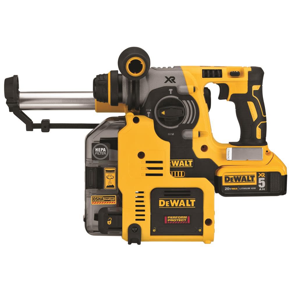 DeWalt DCH273P2DHO 1IN SDS HAMMER KIT W/DUST COLLECTION