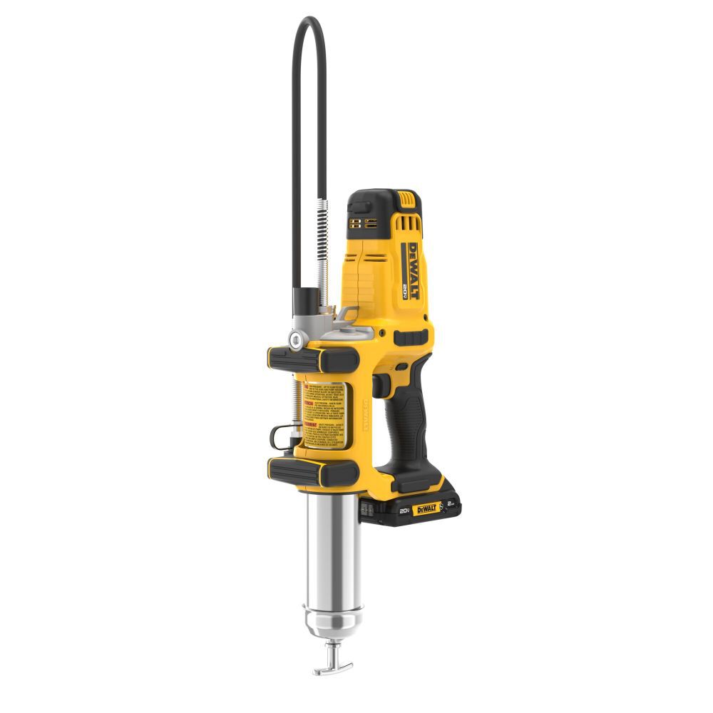 DeWalt DCGG581GD1 20V MAX Cordless 2-Speed Grease Gun Kit