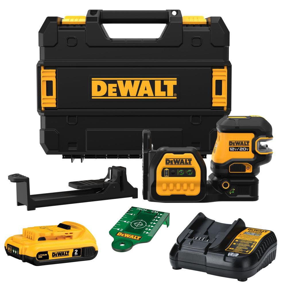 DeWalt DCLE34220G DEWALT CROSS LINE 2 SPOT COMBO