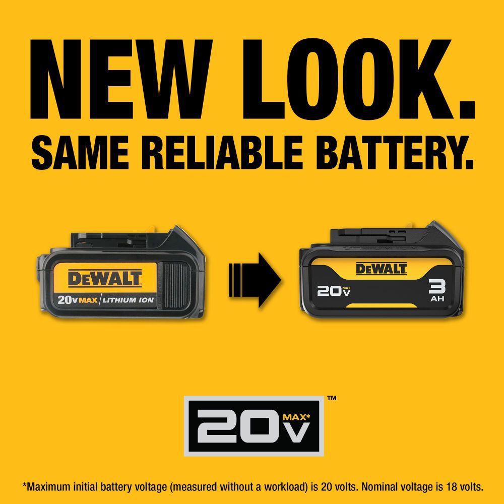 DeWalt DCB200 20V MAX 3.0 AH LI-ION BATTERY PACK