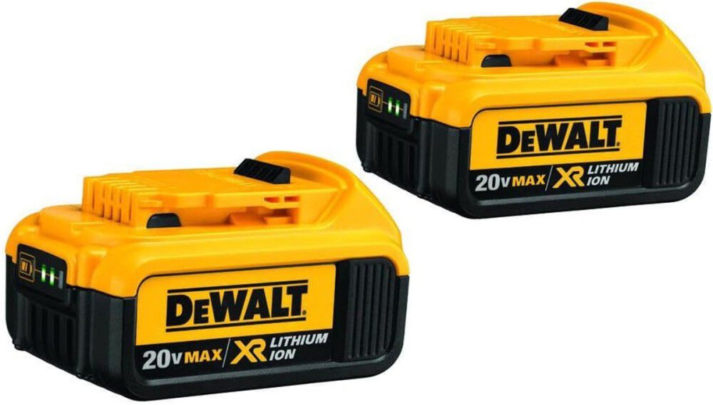 DeWalt DCB204-2 20V MAX 4.0 AH LI-ION BATTERY 2-PK
