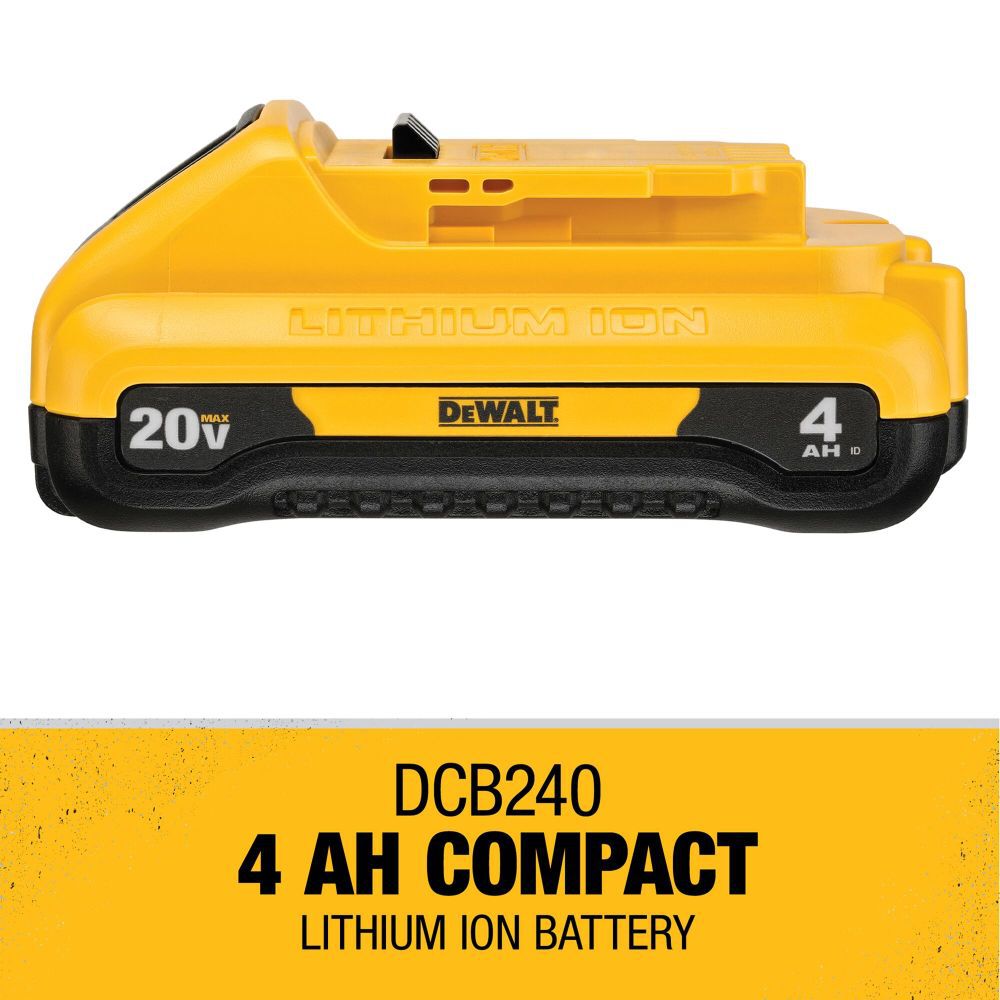 DeWalt DCB240 20V MAX COMPACT 4Ah BATTERY