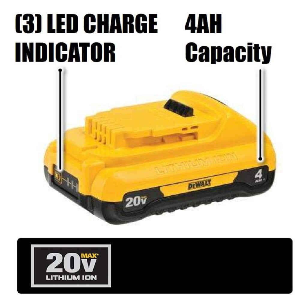 DeWalt DCB240 20V MAX COMPACT 4Ah BATTERY