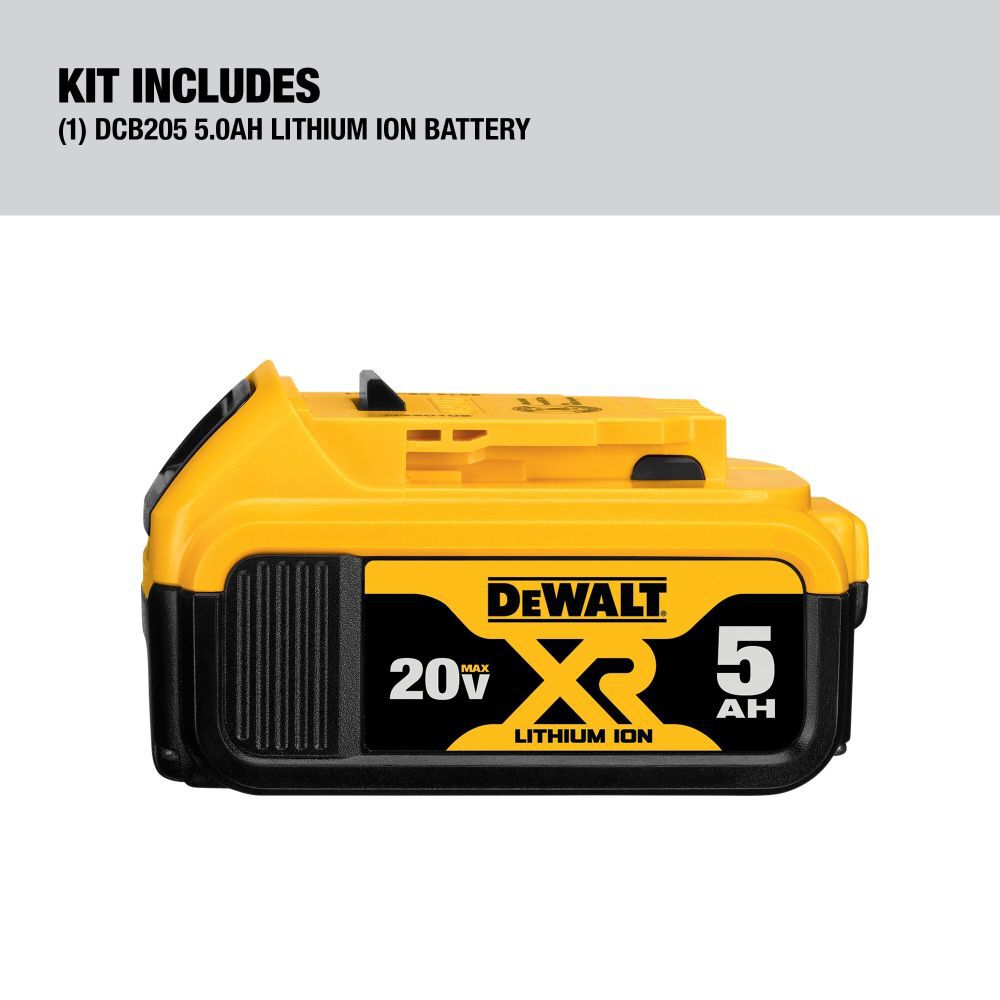 DeWalt DCB205 20V MAX 5AH BATTERY