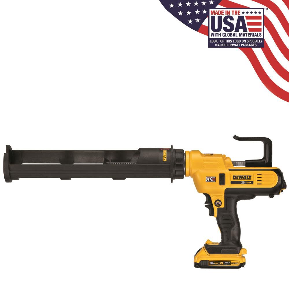 DeWalt DCE570D1 20V 600ML ADHESIVE GUN KIT