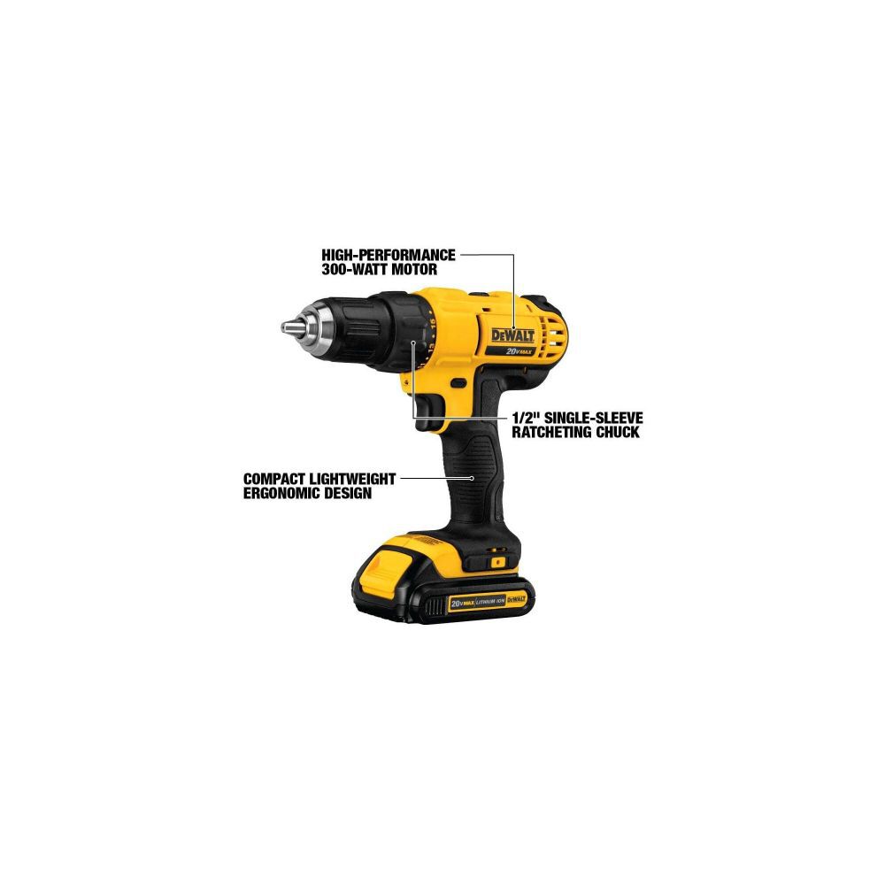 DeWalt DCK444C2 20V MAX 4-TOOL KIT