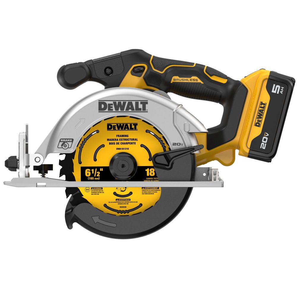 DeWalt DCS565P1 20V MAX BRUSHLESS 6-1/2IN CIRCULAR SAW