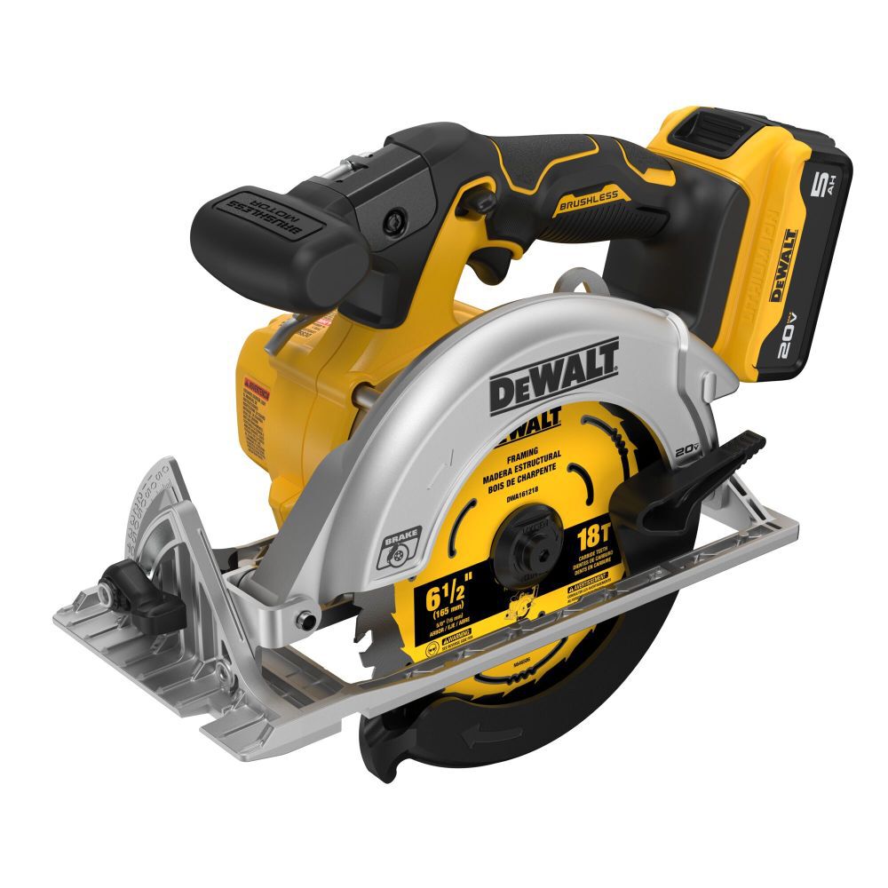 DeWalt DCS565P1 20V MAX BRUSHLESS 6-1/2IN CIRCULAR SAW