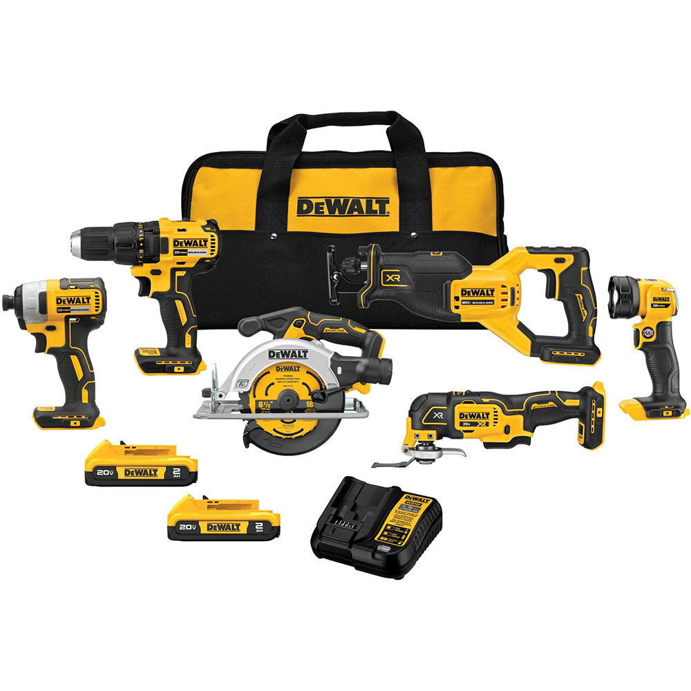 DeWalt DCK675D2 DEWALT 20V MAX BRUSHLESS 6-KIT