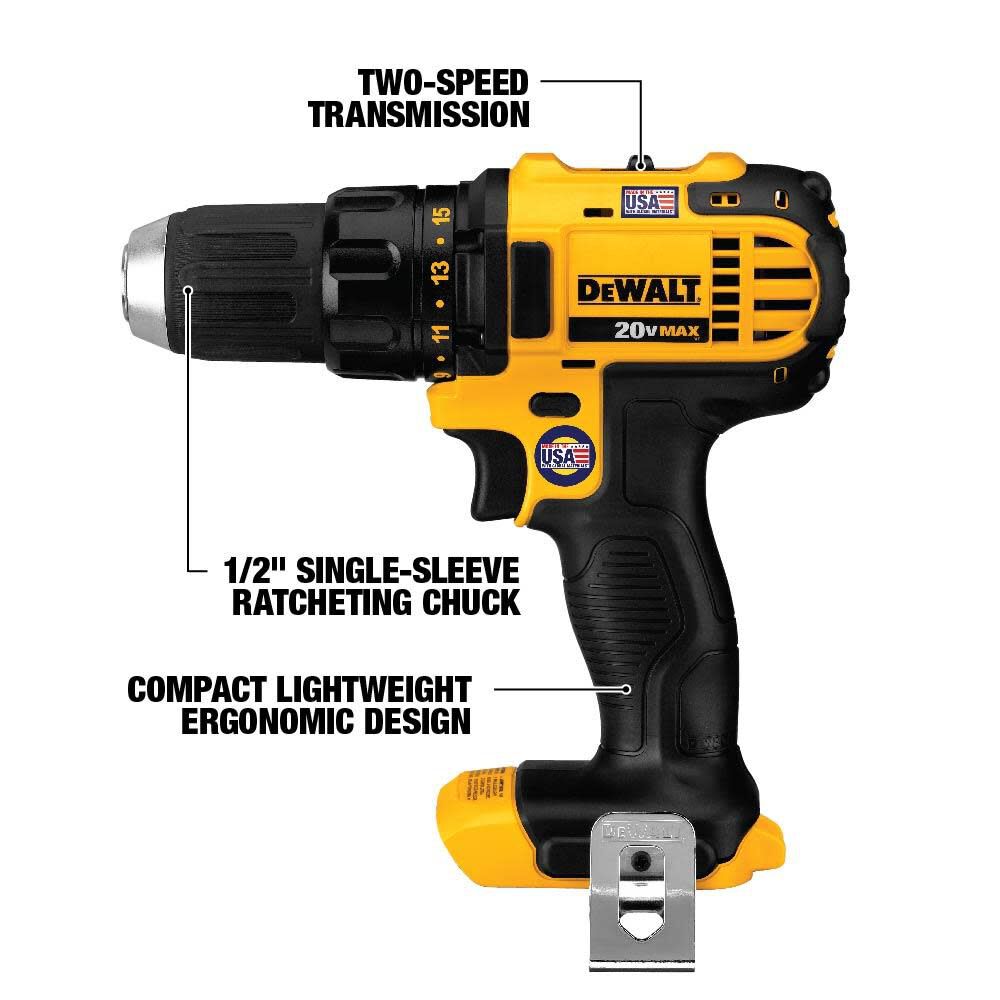 DeWalt DCK280C2 71V COMPACT DRILL / IMPACT DRIVER COMBO