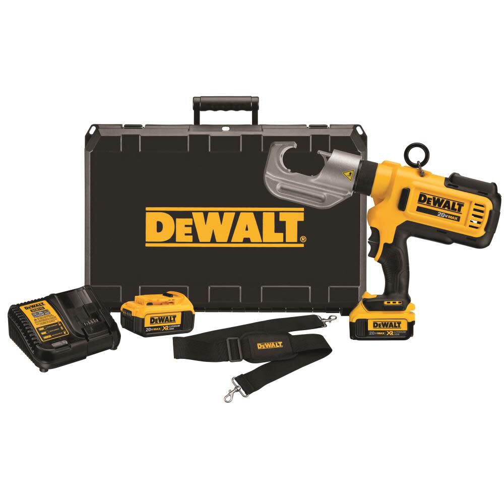 DeWalt DCE300M2 20V MAX DIED CABLE CRIMPING TOOL KIT