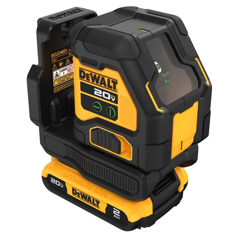 DeWalt DCLE34021D1 20V CROSS LINE GREEN LASER KIT