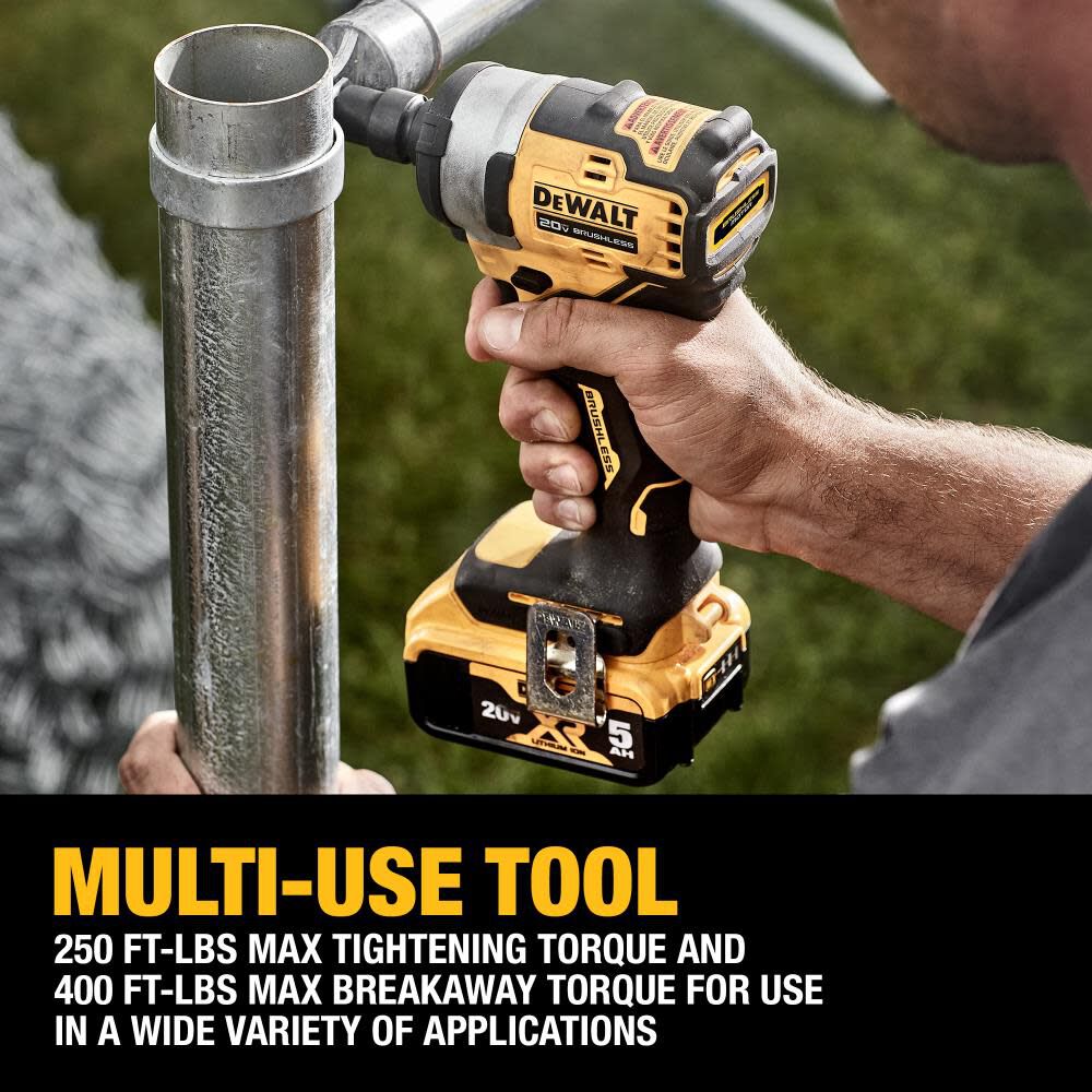 DeWalt DCF911P2 20V 1/2IN CMPCT IMP WRENCH KIT