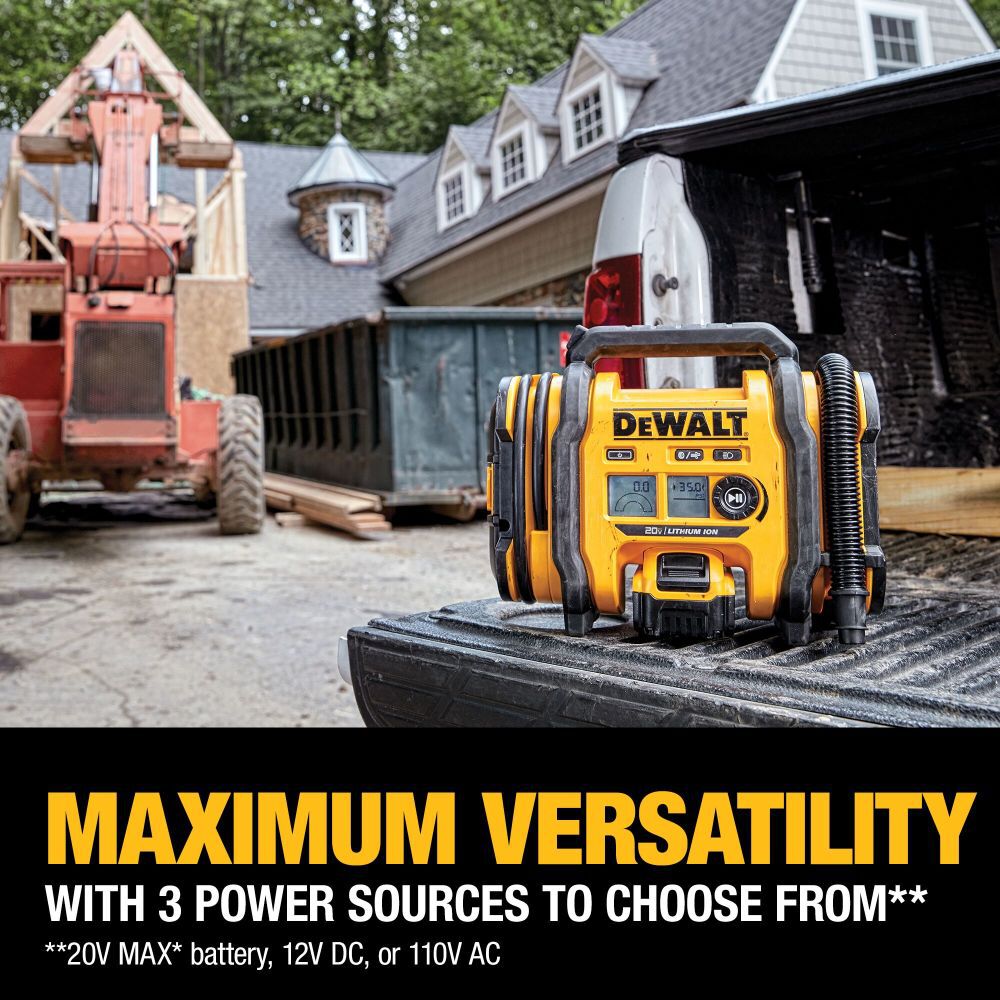 DeWalt DCC020IB 20V MAX INFLATOR BARE