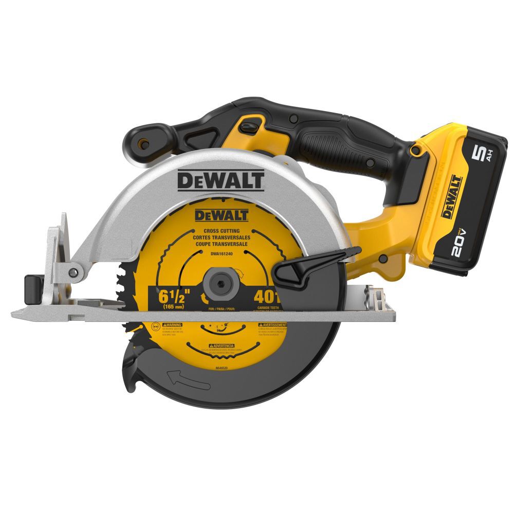 DeWalt DCS391P1 20V MAX 6-1/2IN CIRCULAR SAW KIT(5.0AH)