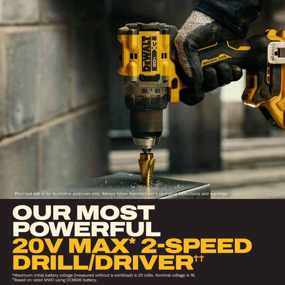 DeWalt DCD801T1 20V Max XR Drill/Driver kit