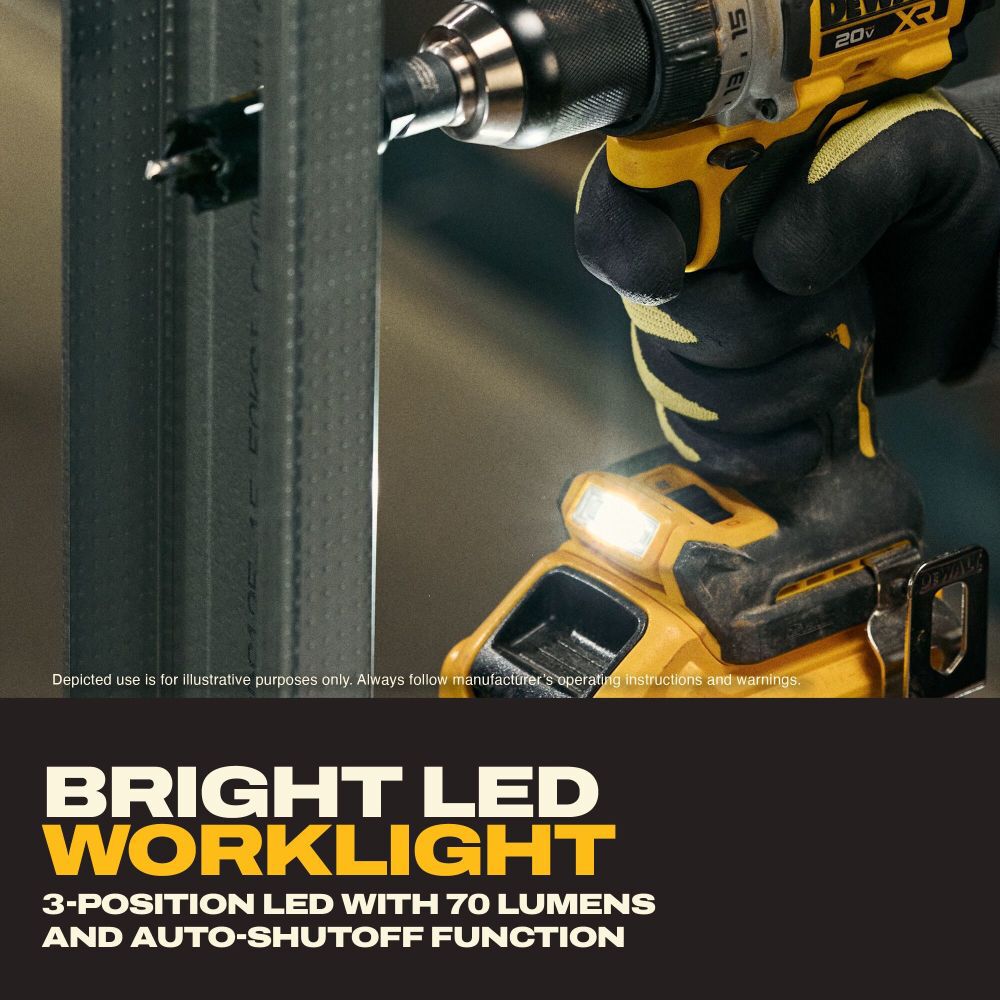 DeWalt DCD801T1 20V Max XR Drill/Driver kit