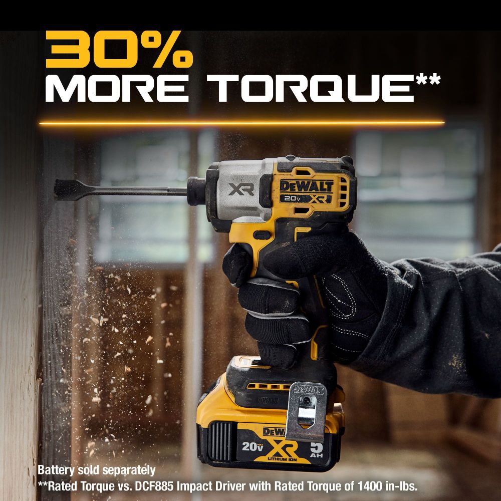 DeWalt DCF845B 20V MAX XR IMPACT DRIVER BARE