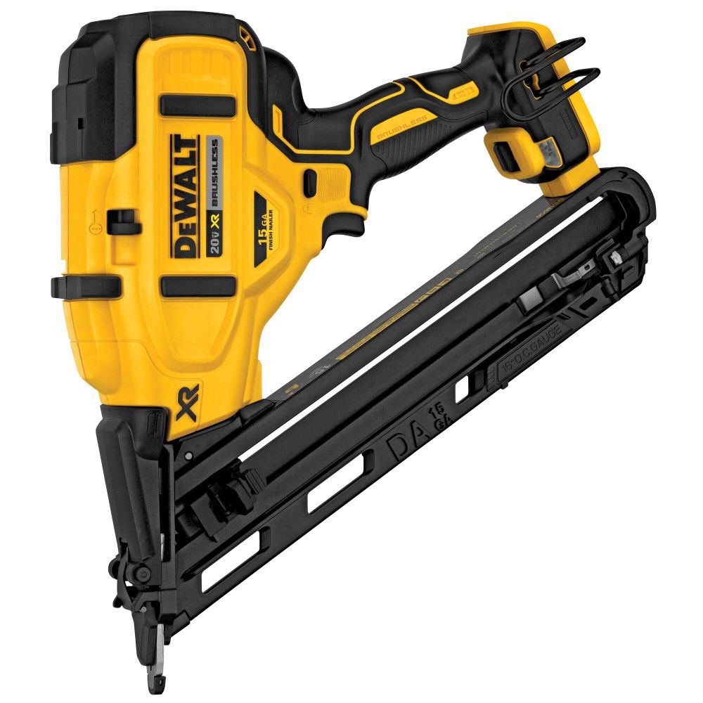 DeWalt DCN650B 20V MAX 15GA ANGLED FINISH NAILER BARE