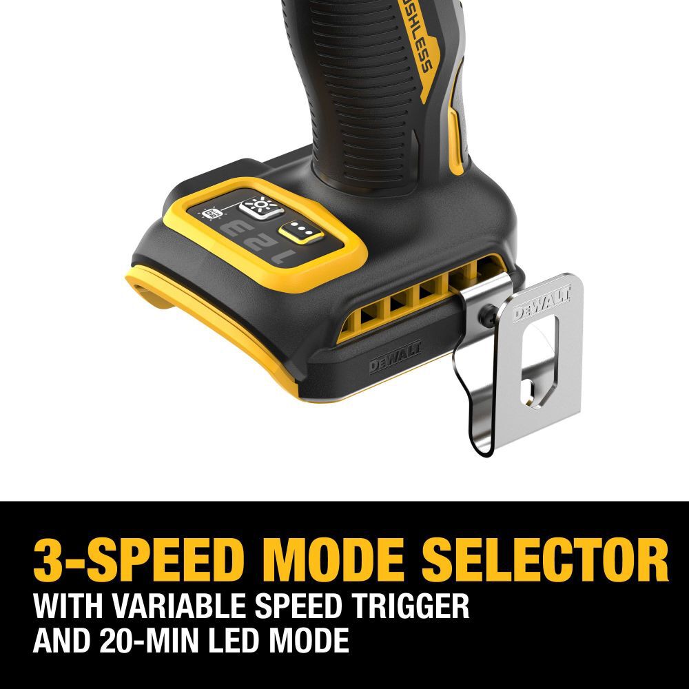 DeWalt 20V MAX XR 3-SPD HIGH TORQUE IMPACT DR DCF860B