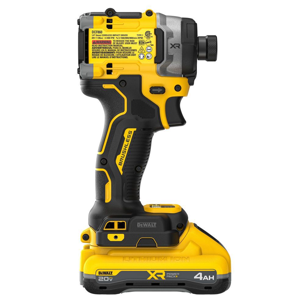 DeWalt DCF860QQ1 20V MAX XR Impact Driver Kit
