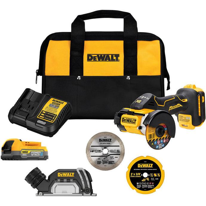 DeWalt DCS438E1 3IN COMPACT CUT OFF TOOL (KIT)