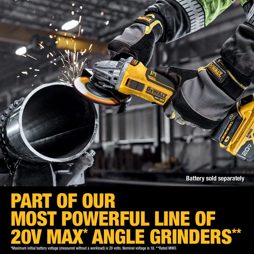 DeWalt DCG411VSB 20V XR 4.5-5IN VARIABLE SPEED GRINDER