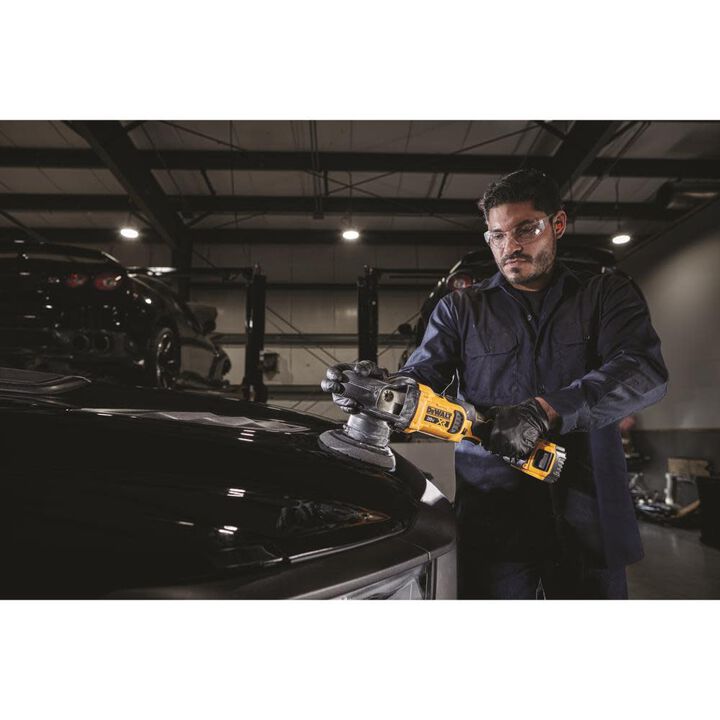 DeWalt DCM848P2 20V 5IN VS DA POLISHER KITTED