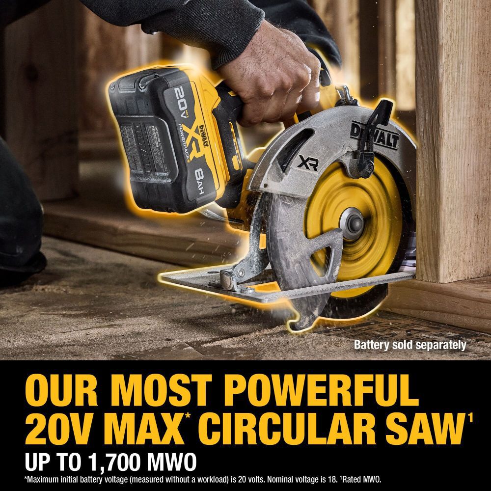DeWalt DCS590B 20V MAX 7 1/4 INCH CIRC SAW (BARE)
