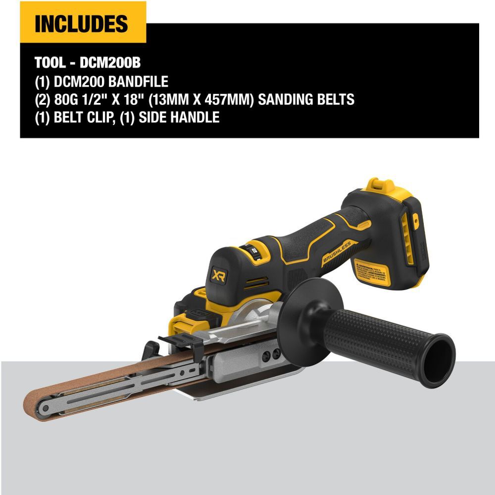 DeWalt DCM200B 20V XR BANDFILE BARE