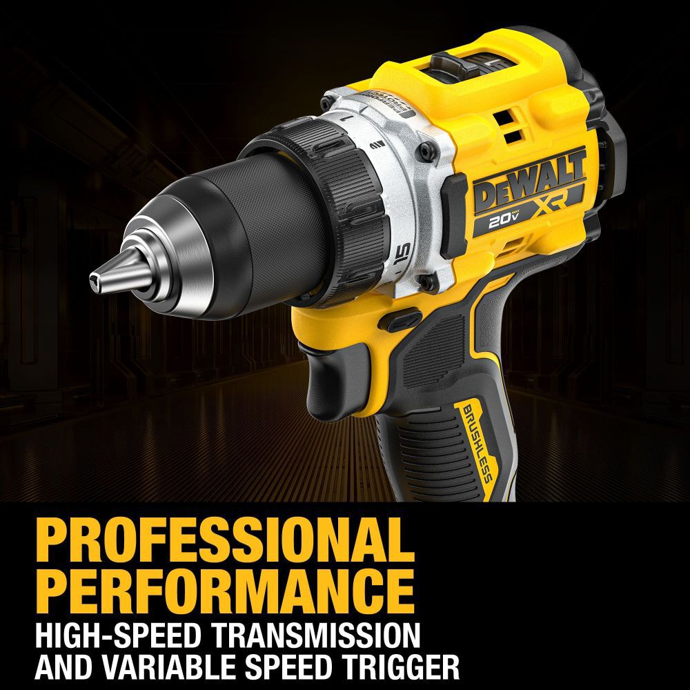 DeWalt DCD801B 20V MAX XR DRILL DRIVER - BARE