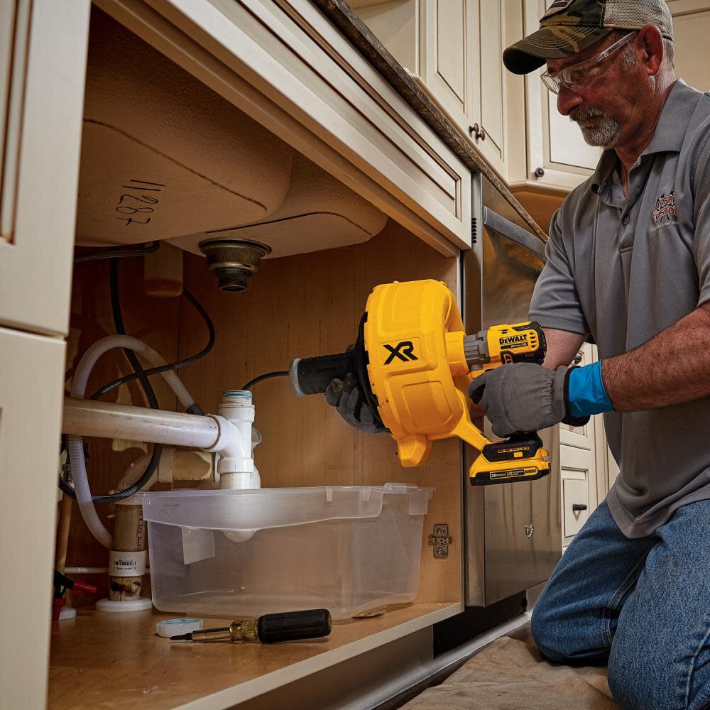 DeWalt DCD200D1 20V MAX XR DRAIN SNAKE KIT